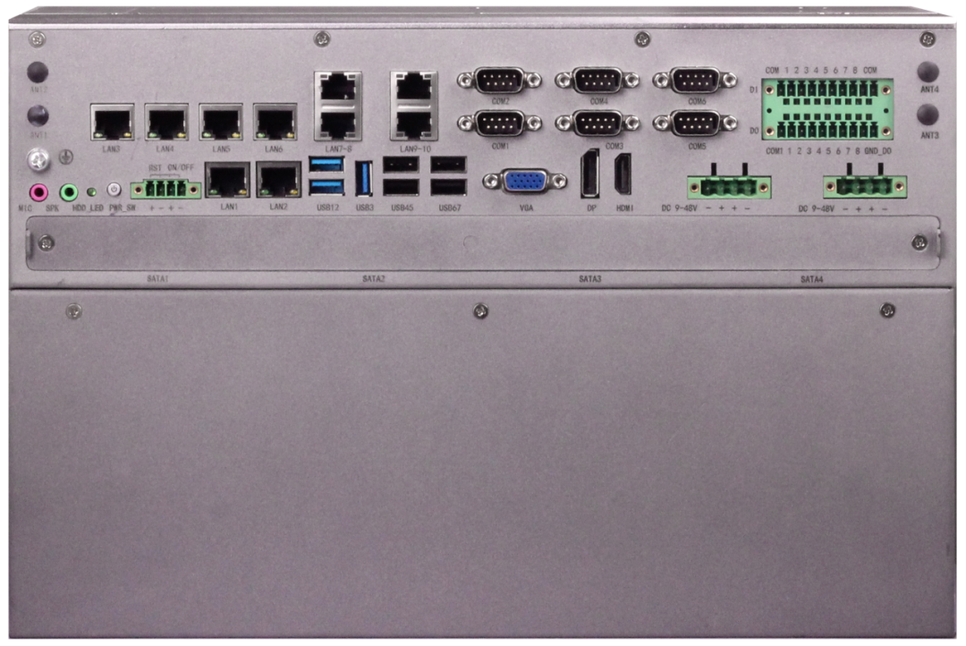 BIS-6950P-B10:多网口多扩展卡槽整机,适用于工业互联网领域