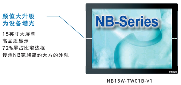 欧姆龙新品发布丨NB15W可编程终端:大有可为,轻松点亮智造现场