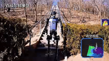 全球首例登百级台阶,雪地奔跑,无惧撞击,“天工”再升级!