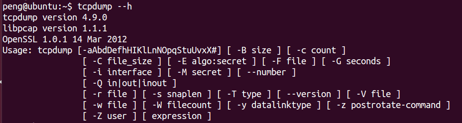 技术文章:网络/命令行抓包工具tcpdump详解