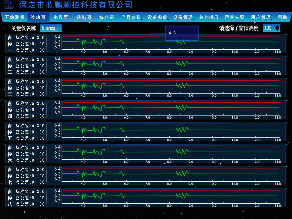 轧钢测径仪提供哪些详细数据依据？