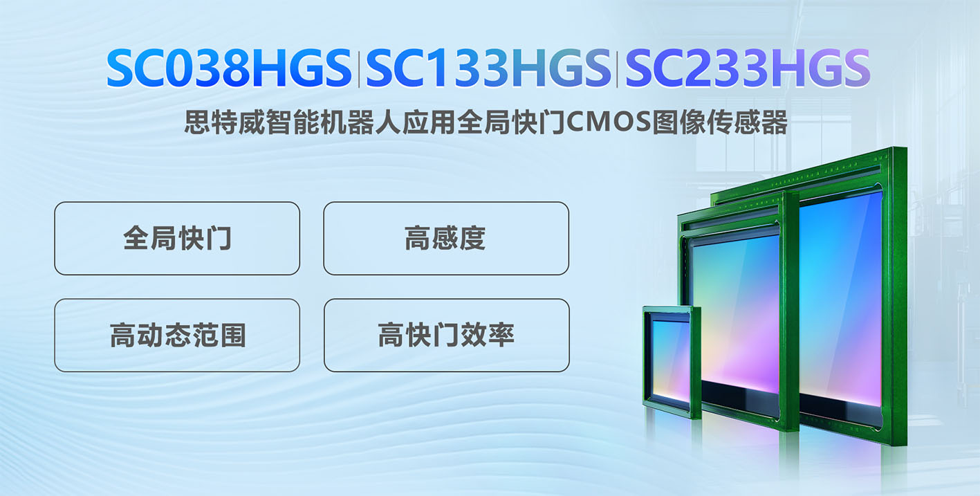 思特威SmartGS™-2 Plus系列CMOS图像传感器产品,赋能智能机器人视觉系统