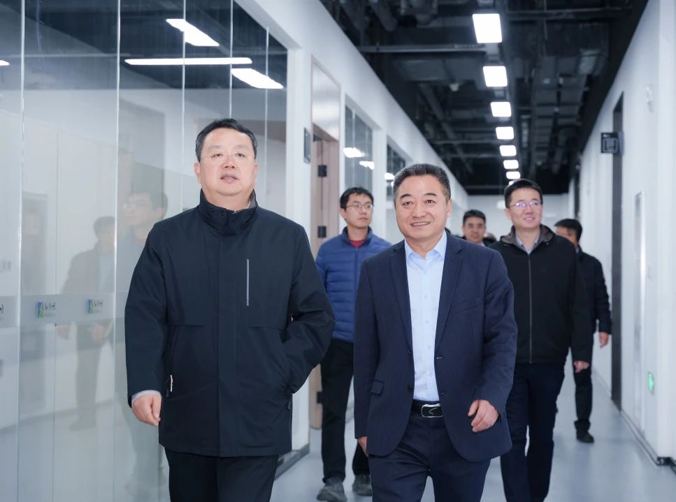 精准布局 合作共建——陕西能源与秦龙电力高层莅临和利时西北总部基地考察交流