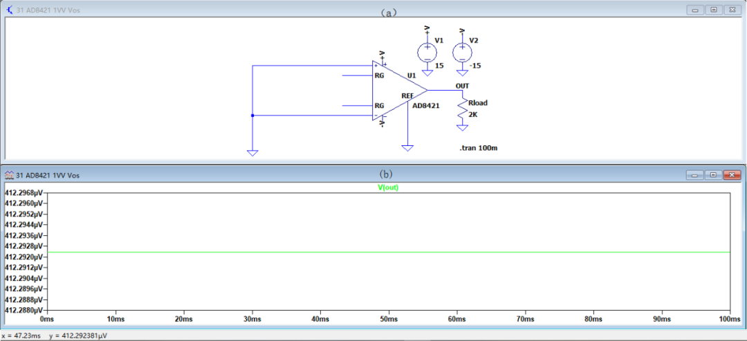 技术分许:仪表放大器失调电压分析与仿真