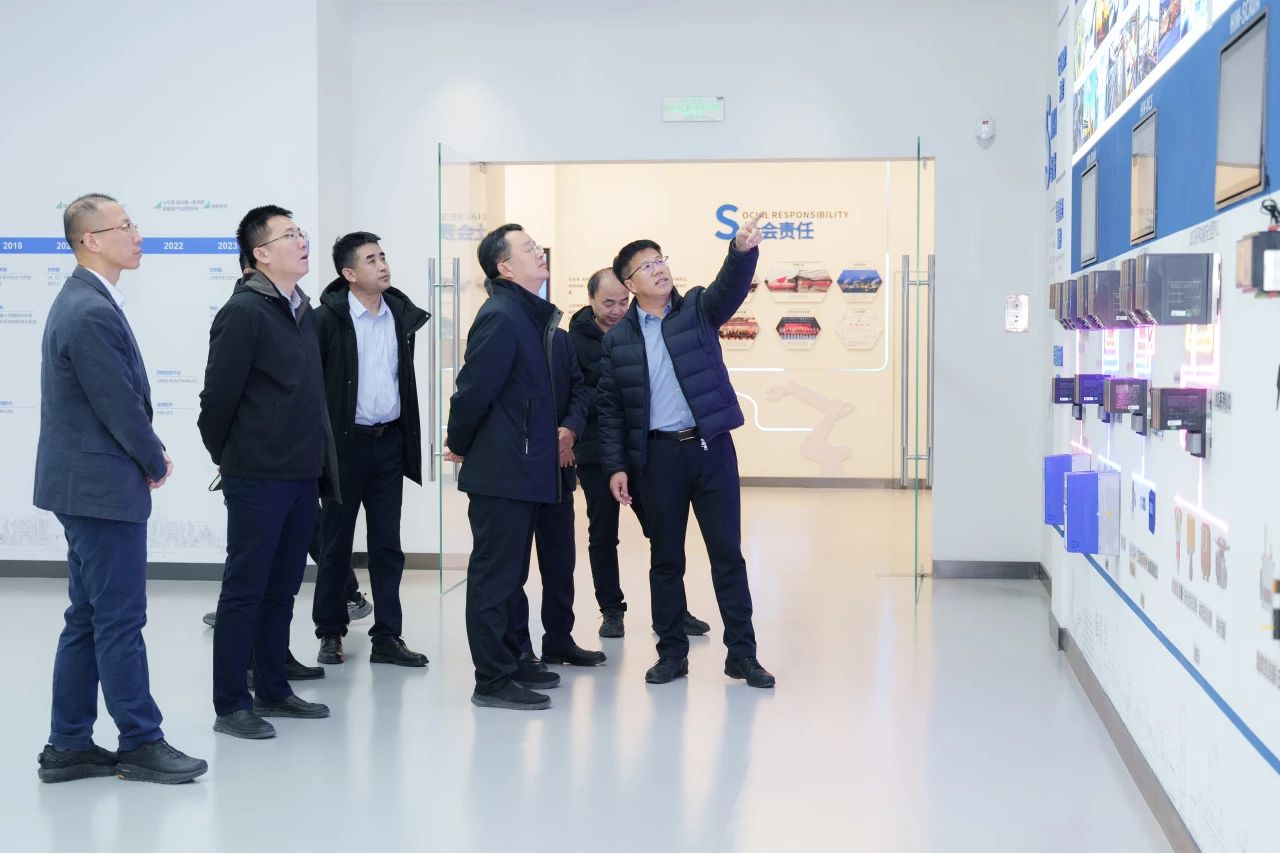 精准布局 合作共建——陕西能源与秦龙电力高层莅临和利时西北总部基地考察交流