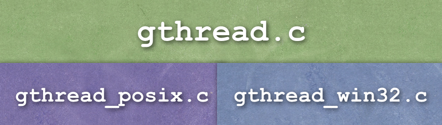 通用跨平台库glib如何设计跨平台线程库?