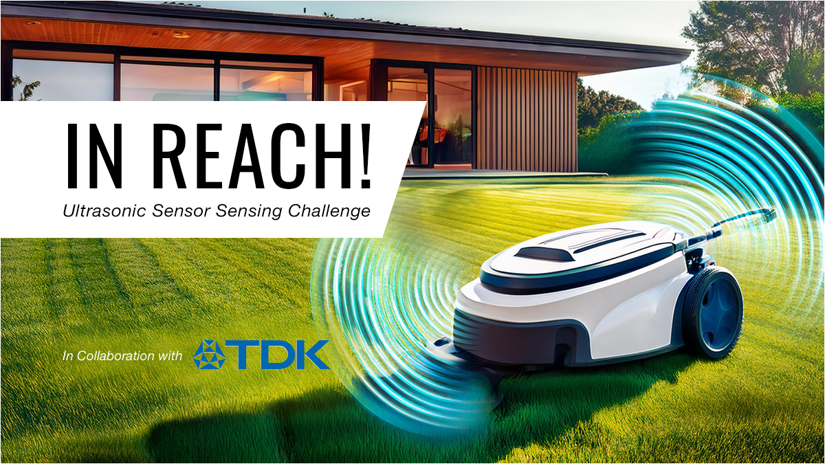 e络盟社区联合 TDK 发起超声波传感器挑战赛