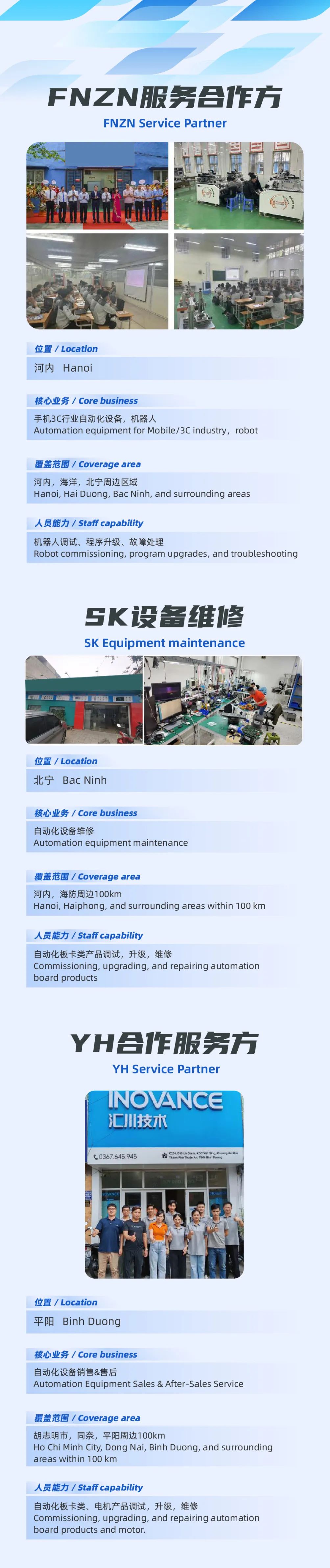 汇川全力拓展越南市场，打造48小时全境本地化服务网络