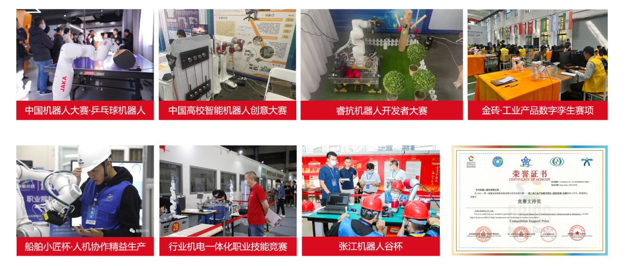 节卡机器人亮相上海市第二届职业技能大赛,展现产学研融合与全球化创新实践!