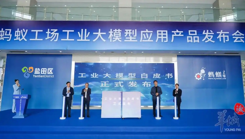 “智能大脑”秒速读图解析工艺！蚂蚁工场工业大模型在深圳发布