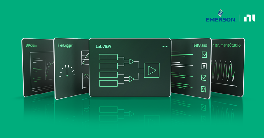 艾默生测试与测量业务集团（NI）创新伙伴企业助力计划：全流程助力产品/解决方案的研发至上市