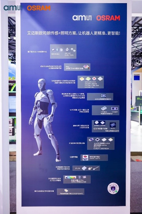 艾迈斯欧司朗亮相2025慕尼黑上海光博会,光与传感技术驱动智能升级