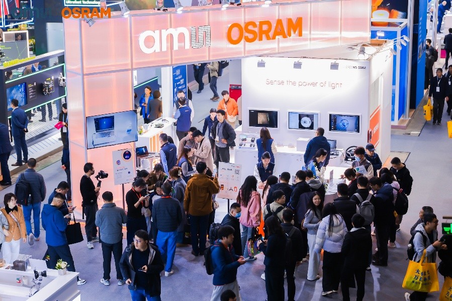 艾迈斯欧司朗亮相2025慕尼黑上海光博会,光与传感技术驱动智能升级
