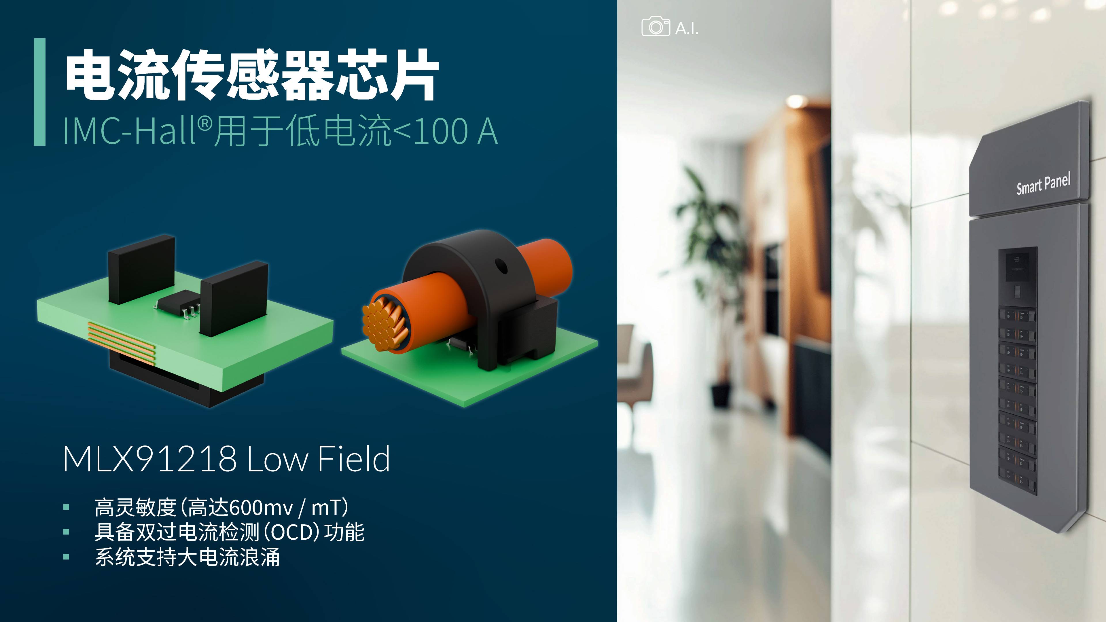 Melexis扩展其IMC-Hall®电流传感器芯片,满足智能电力应用需求