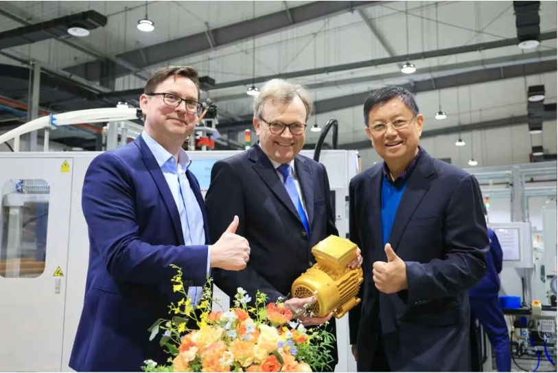 诺德集团新一代电机正式投产