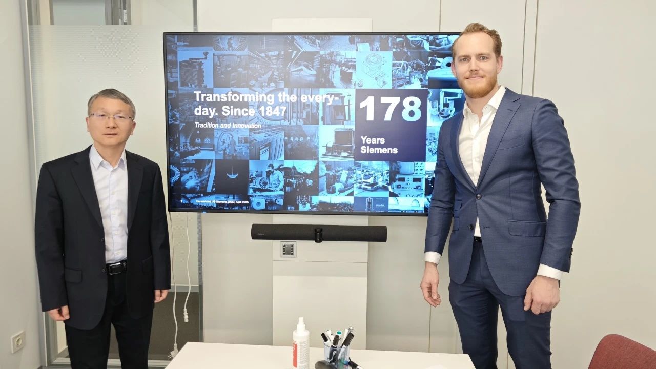 杭氧集团高层访问西门子德国总部，共探数字化转型与可持续发展新路径