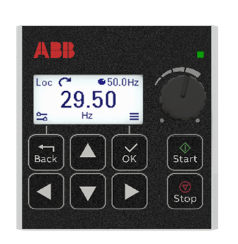 ABB传动新品ACS-BP-C 紧凑型基本控制盘