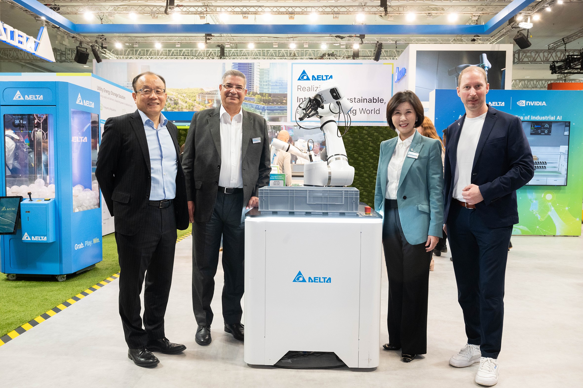 台达于2025汉诺威工业展展出多元AI赋能解决方案 推动智能产业与可持续能源转型