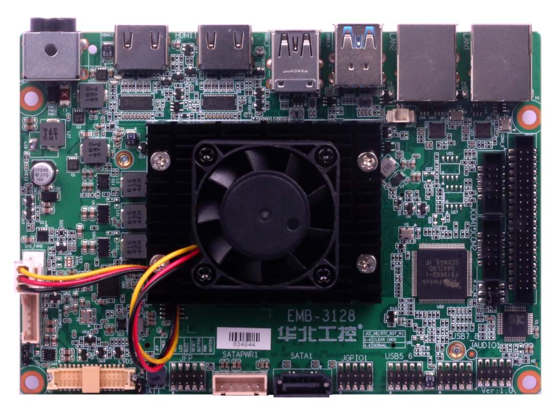 【新品速递】华北工控EMB-3128 | 面向低功耗AI场景设计的嵌入式主板