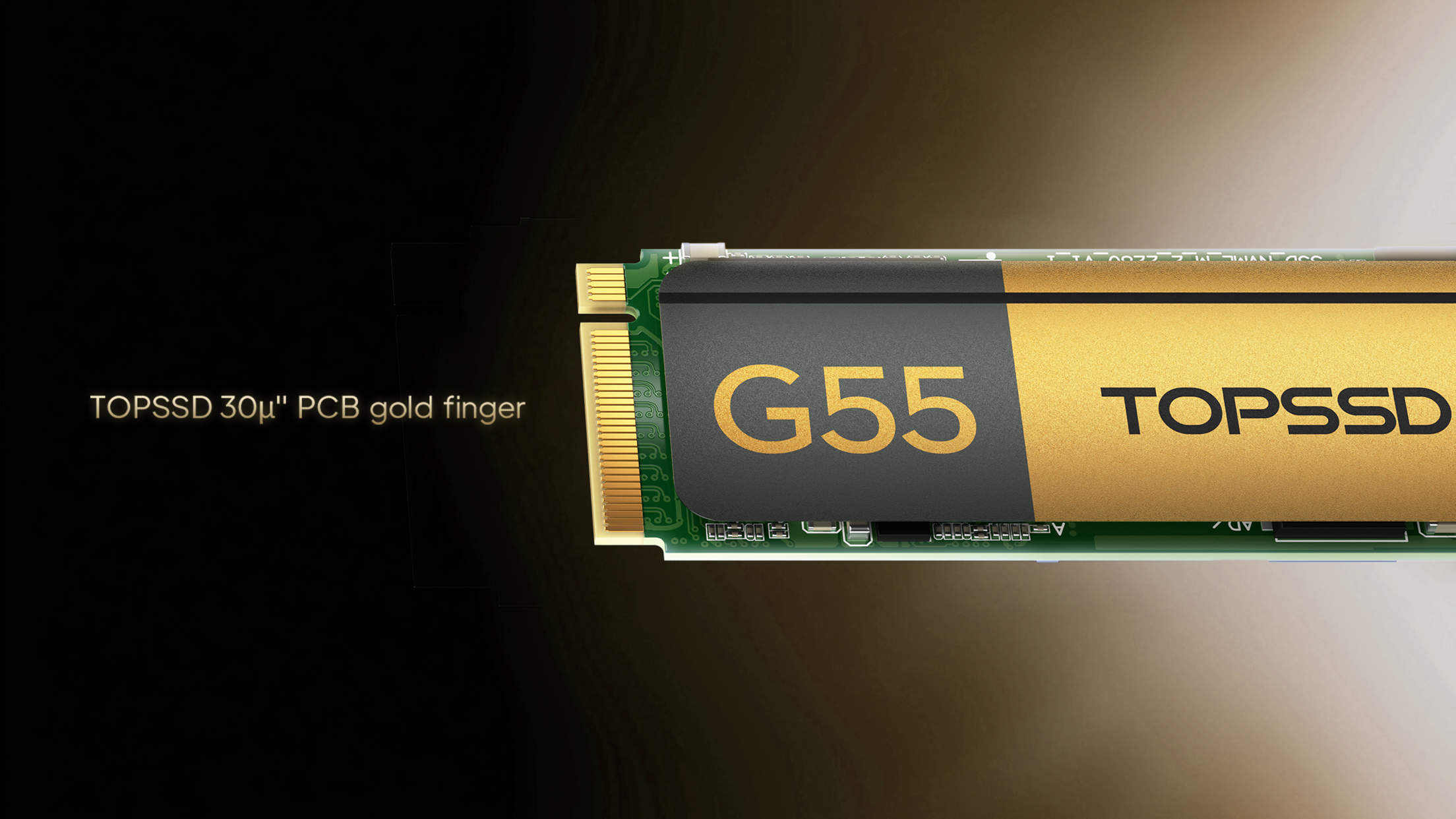 天硕工业级M.2 NVMe SSD固态硬盘30μ镀金接口适配严苛环境