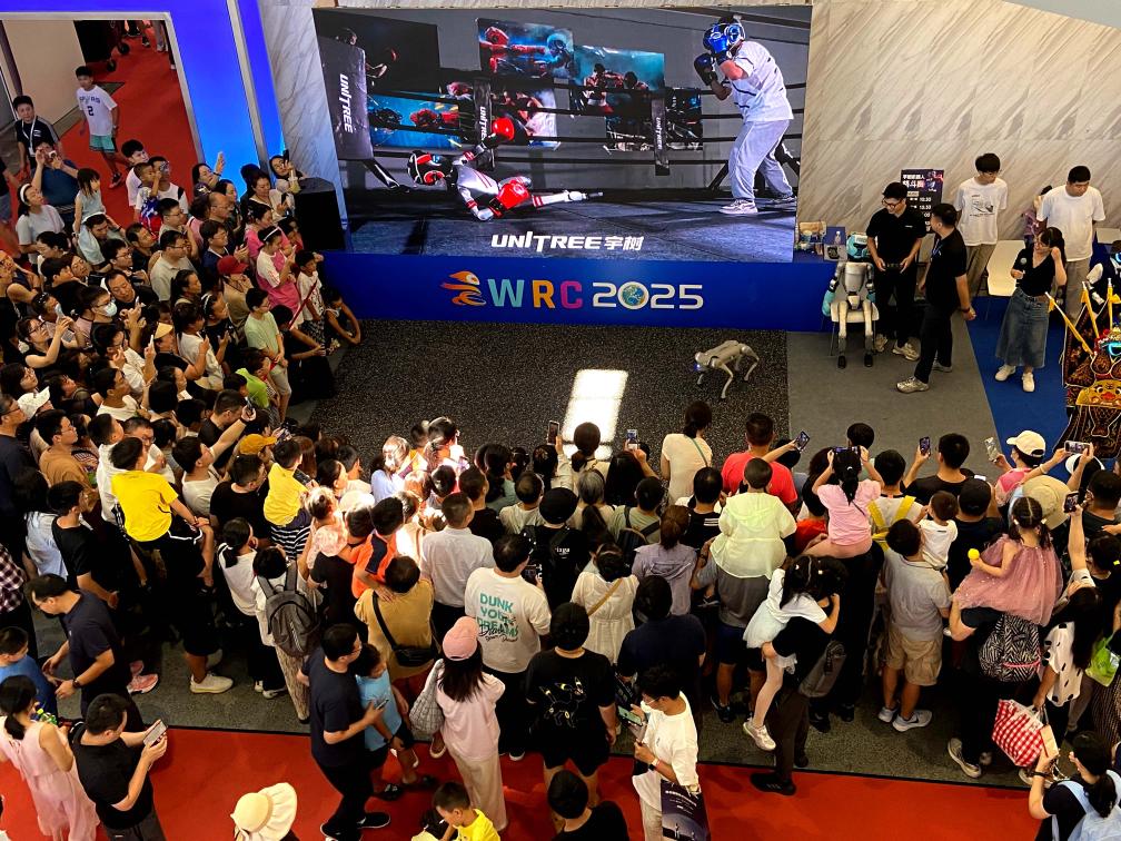 2025世界机器人大会促产业发展销售额超2亿元