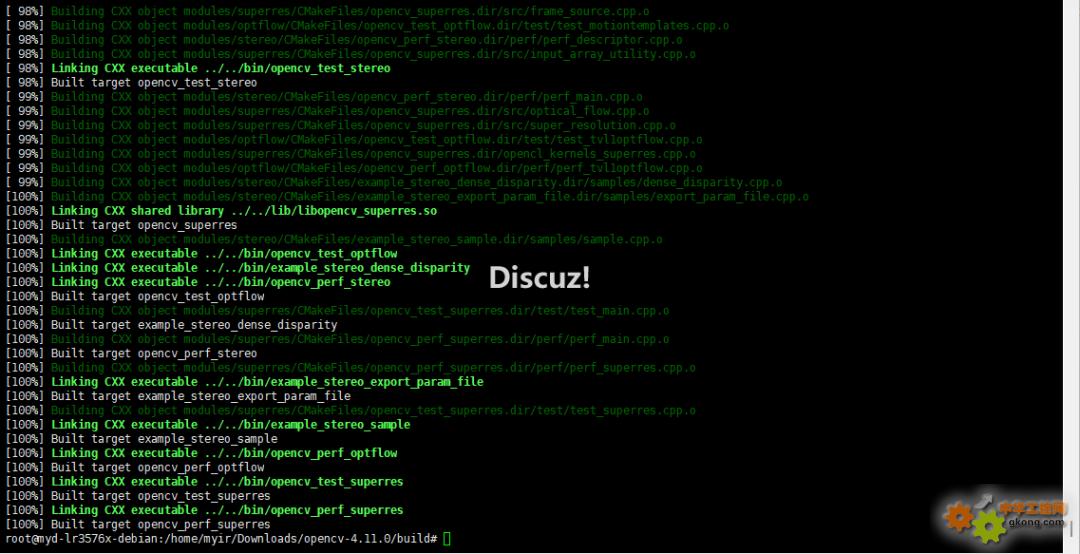 如何在米尔RK3576开发板上板端编译OpenCV并搭建应用