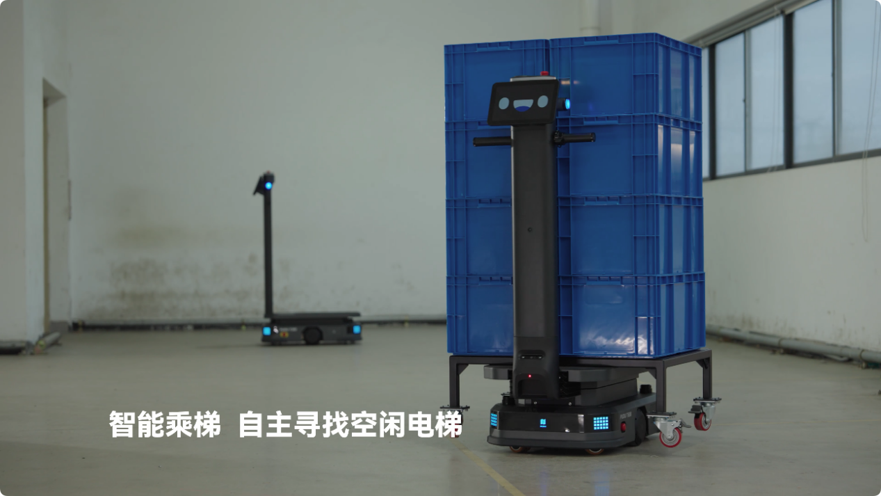普渡机器人发布大载重工业配送机器人PUDU T600系列,助力工业物流市场革新