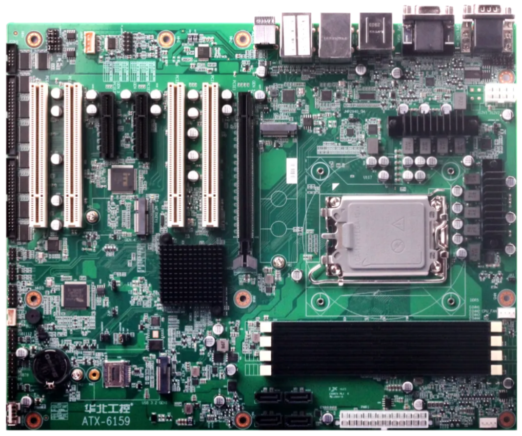 华北工控ATX-6159主板：赋能工业数控设备集成控制与协同作业
