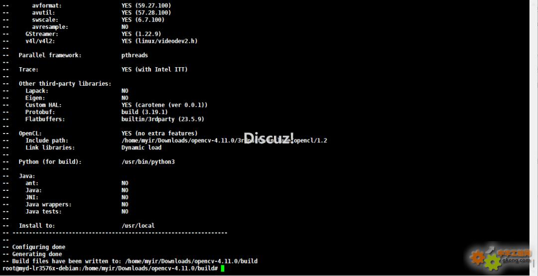 如何在米尔RK3576开发板上板端编译OpenCV并搭建应用