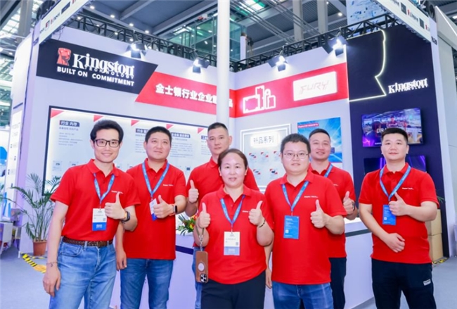 绿色+AI双管齐下 金士顿闪亮2025深圳国际电子展